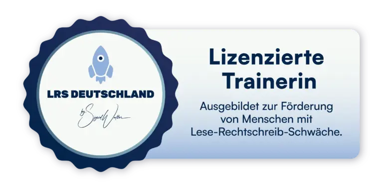 Zertifizierte LRS-Trainerin Mareen Knoop
